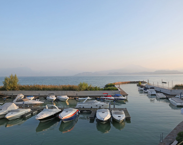 Bootsliegeplätze am Gardasee
